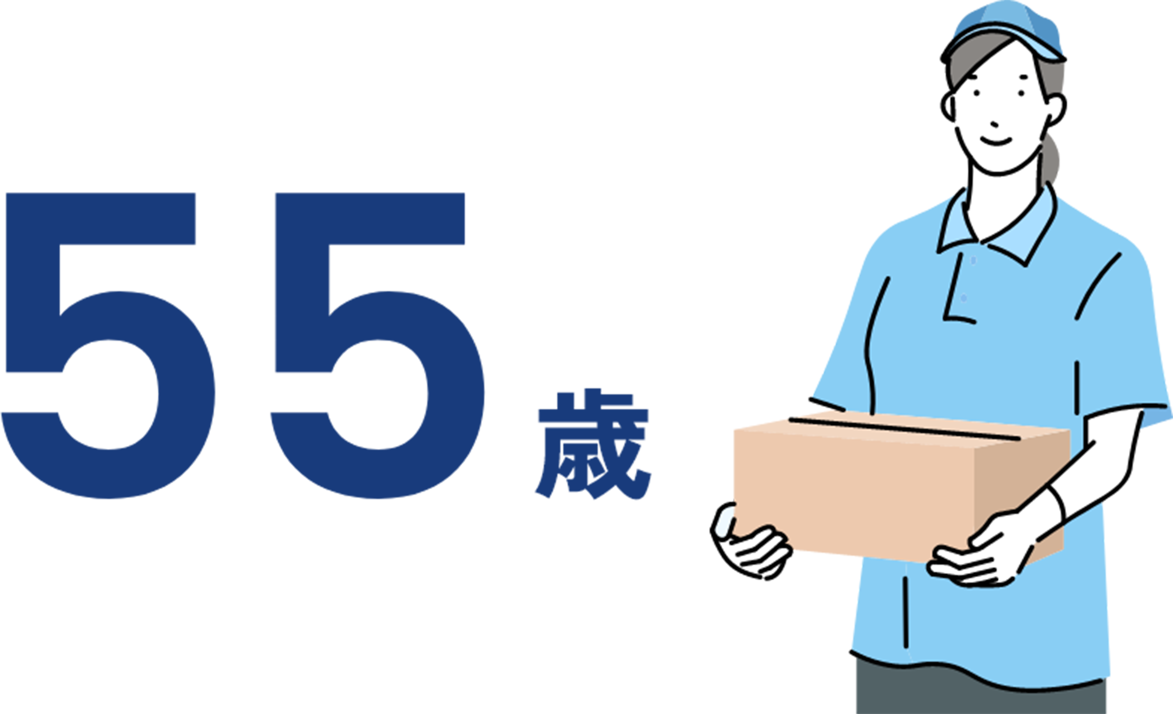 55歳